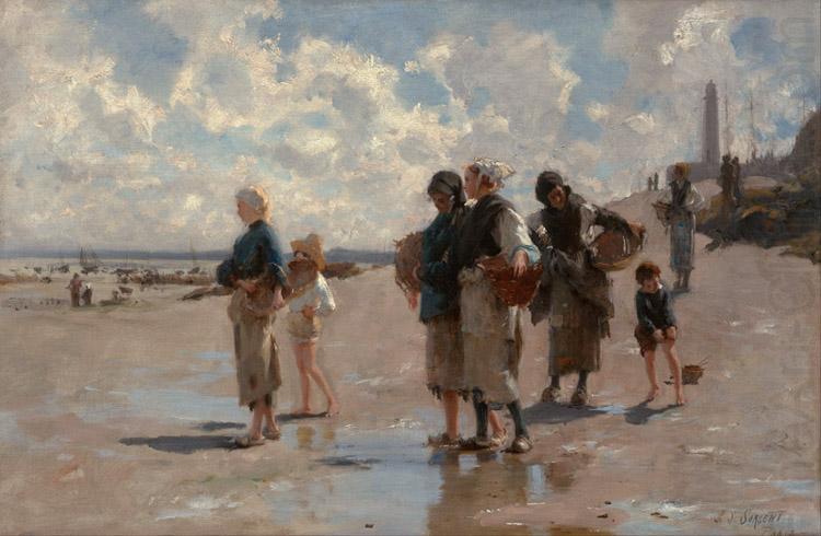 The Oyster Gatherers of Cancale (mk18), Henry Sargent